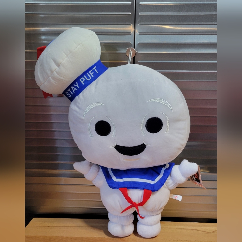 2022 NWT Ghostbusters Stay Puff Marshmallow Man Plush Stuffed Animal Plush Toy